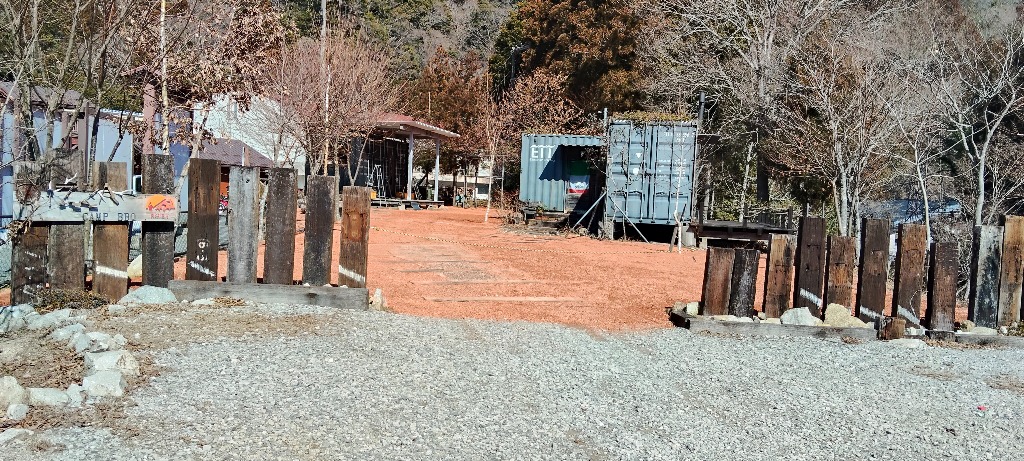 キャンプ場整備完了